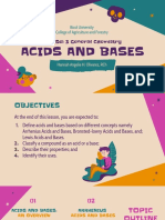 Acids and Bases Part I