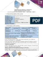 Activities Guide and Evaluation Rubric - Cycle-Task - Task 3