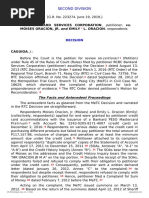 Petitioner Respondents: RCBC Bankard Services Corporation, Moises Oracion, Jr. and Emily