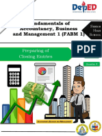 Fundamentals of Accountancy, Business and Management 1 (FABM 1)