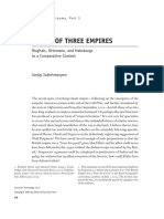 SUBRAHMANYAM, Sanjay. A Tale of Three Empires Mughals, Ottomans, and Habsburgs in A Comparative Context. Common Knowledge 12-1-66-92 2006