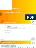 Encuentro 3 (Tonalidad - Armaduras - Escalas (Mayores y Menores) ) FTMT