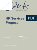 Blank HR Proposal