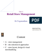 Unit 4-Retail Store Management