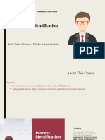 (WEEK 3) Process Identification