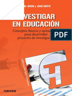 Wood y Smith (2018) Investigar en Educación.