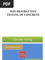 3-Non Destructive Testing of Concrete