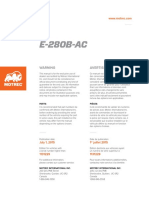 Motrec WebManual - E 280B AC - 1131229up