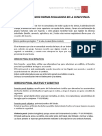 Derecho Penal Como Norma Reguladora de La Convivencia Social