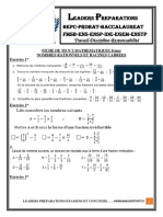 TD N°2 Maths 3eme