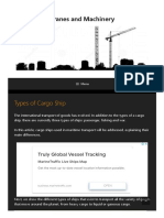 Types of Cargo Ship