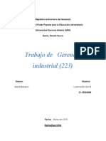 Trabajo de Gerencia Industrial (Leo)