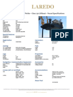 Laredo: M/V Petite - Class 130 Liftboat - Vessel Specifications