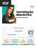 Ventilação Mecânica (Prof . Tila Viana)