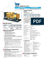 EGS240-6 EGS240B-6 EGS240BS-6: Diesel Generator Set