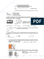 Examen de Razones Trigonométricas (4 Periodo)