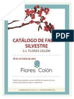 Catálogo Fauna Silvestre-F.colón