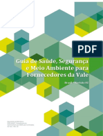 Guia SSMA para Fornecedores Vale