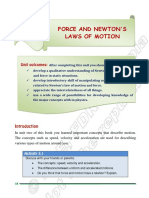 Unit 3: Force and Newton'S Laws of Motion