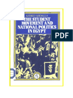 The Student Movement and National Politics in Egypt