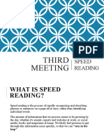 Speed Reading