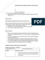 Field Study 2 Learning Episode 3 - Understanding Action Research Concepts, Processes and Models