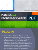 Plugins & Frontpage Express