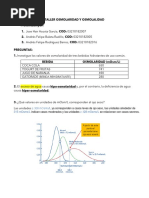 Taller Osmolaridad y Osmolalidad