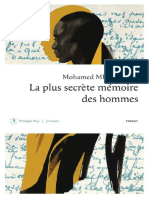 La Plus Secrète Mémoire Des Hommes