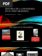 Historia de La Ingeniería en El Perú Moderno