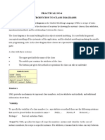 Practical No.4 Introducion To Class Diagrams: Members