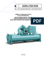 YK Style G Optiview Centrifugal Liquid Chiller Operation Manual (Form 160.54-O1)