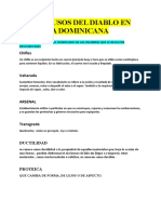 Los Mil Usos Del Diablo en El Habla Dominicana