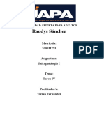 Tarea 4 Psicopatologia