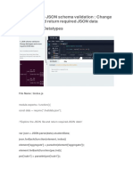 Hands-On JSON Verify JSON Datatypes