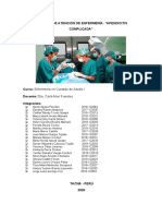 PAE CQ - 1 Proceso de Enfermería