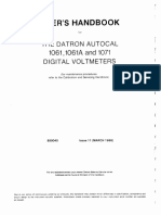 Datron 1061 61A 71