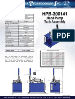 Hand Pump Tank Assembly