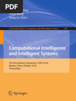 Computational Intelligence and Intelligent Systems 2010