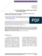 The Proposal of An Air-Conditioning System For A House Located in Libya