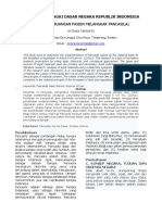 Jurnal Pancasila Sebagai Dasar Negara Indonesia