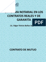 Contratos de Mutuos (Clasificacion) y Reconocimiento de Deuda