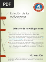 Extincion de Las Obligaciones