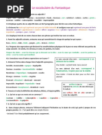 2 Vocabulaire Etrange Exercices Correction GD