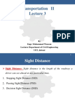 Transportation II: by Engr. Muhammad Waseem Lecturer Department of Civil Engineering UET, Jalozai