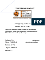 Lovely Professional University: Topic