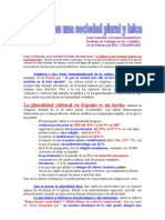 La Iglesia en Una Sociedad Plural y Laica. CARVAJAL S.J.