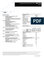 Industrial Diesel Generator Set - 50 HZ: General Specifications KOHLER Premium Quality
