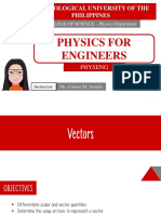 Technological University of The Philippines: Physics For Engineers