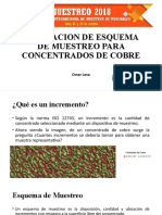 10-00. SIMULACION DE ESQUEMA DE MUESTREO PARA CONCENTRADOS DE COBRE - Omar Leva